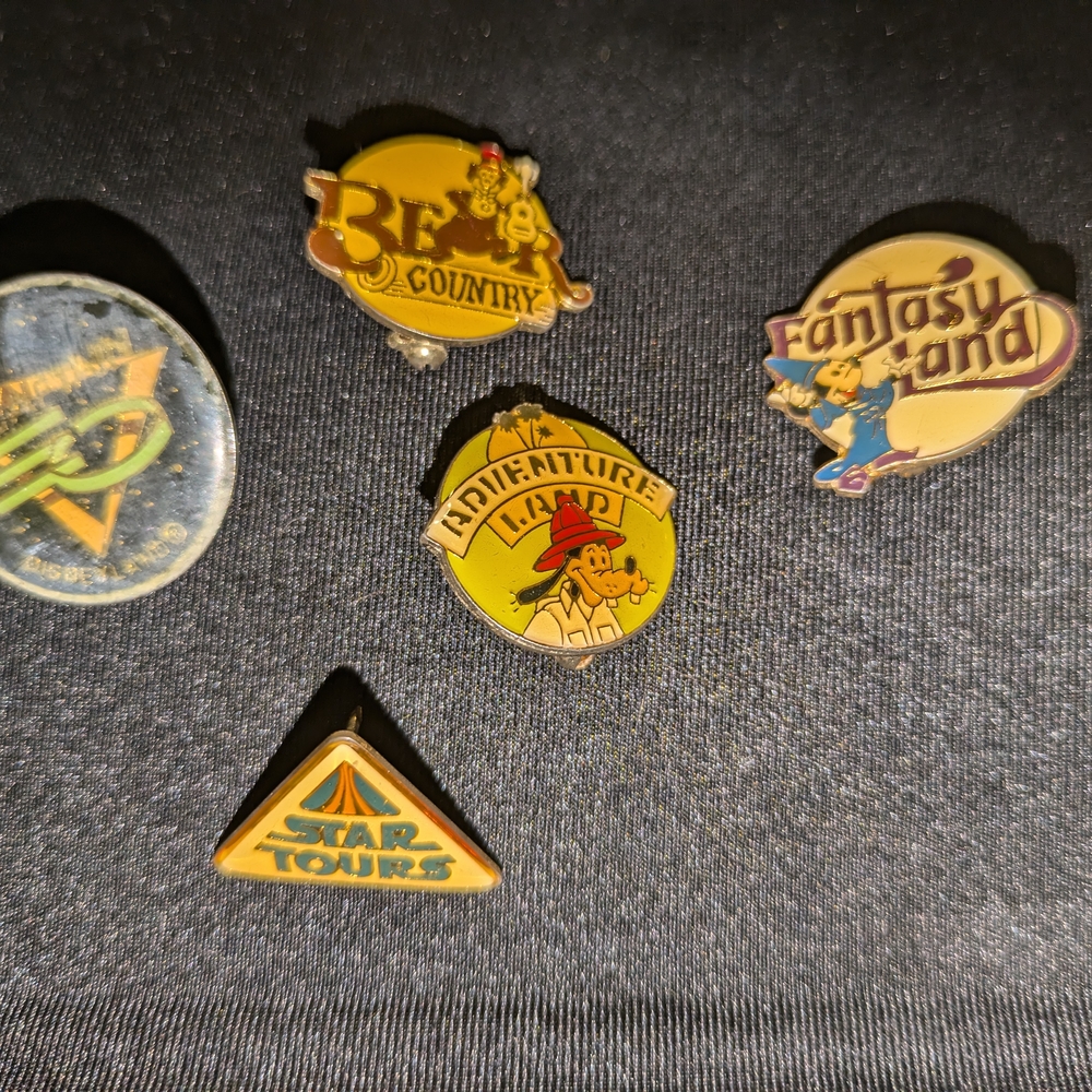 Disney Theme Park Collectible Pins
